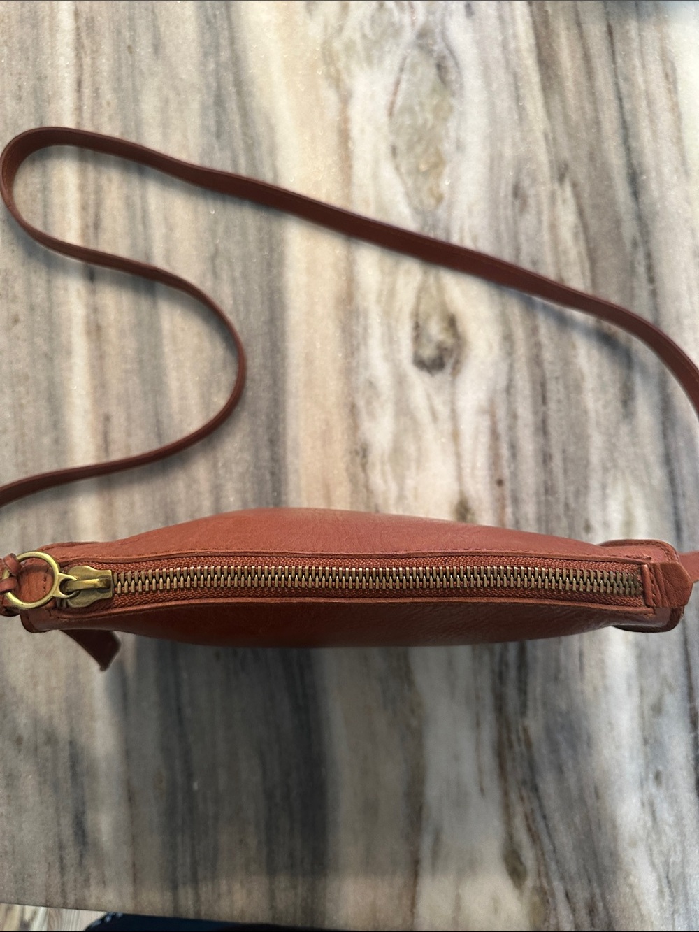 MADEWELL SIMPLE LEATHER CROSSBODY BAG - Picture 4 of 6